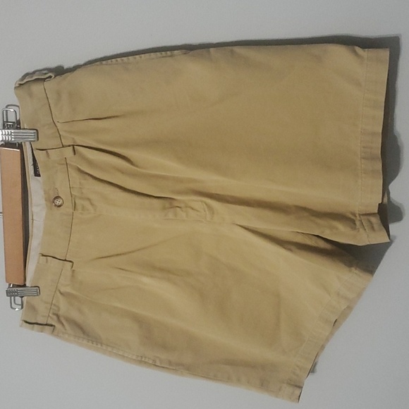 Daniel CREMIEUX COLLECTION Shorts mens Size 34 Tan Pleated Shorts - Picture 2 of 7